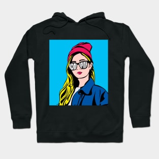 девушка Hoodie